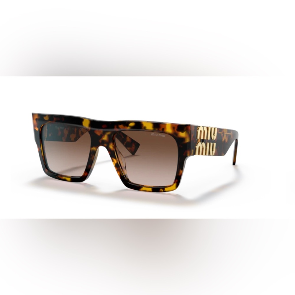 Miu Miu Brown Tortoise Sunglasses